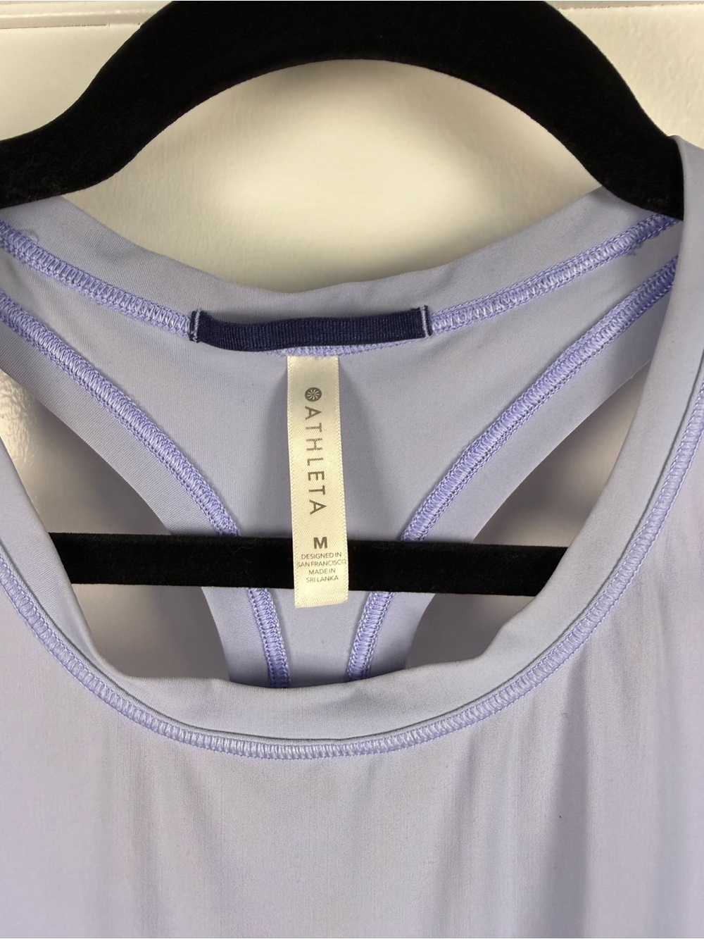 Athleta Light Lavender Performance Racerback Tank - Picture 3 of 4